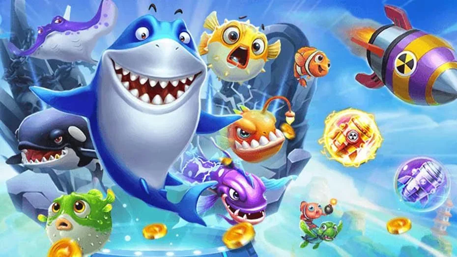 Tampilan permainan tembak ikan bawah laut EMPIRE88
